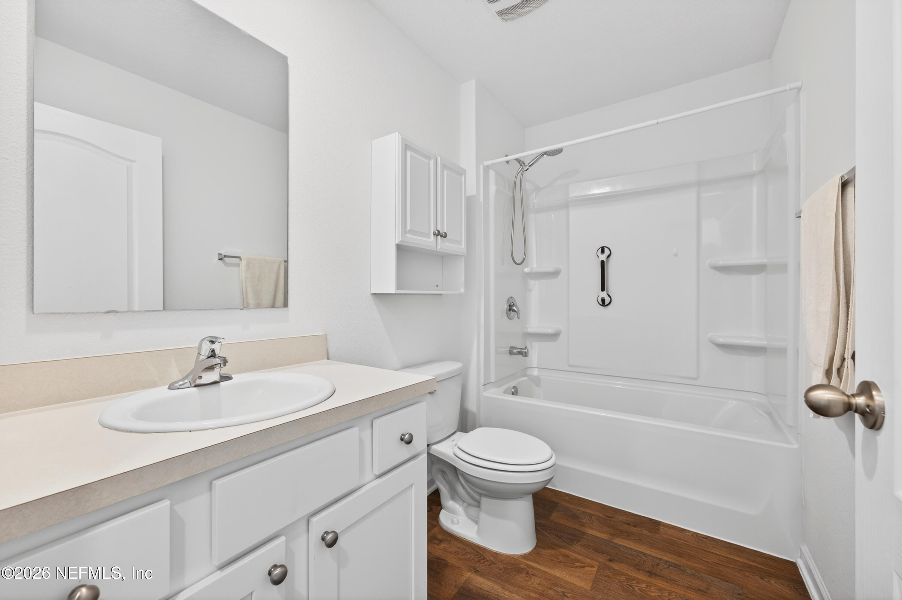 231 Encanto Way Street St. Augustine, FL 32084 - Photo 5 of 36 a bathroom with a sink toilet and shower