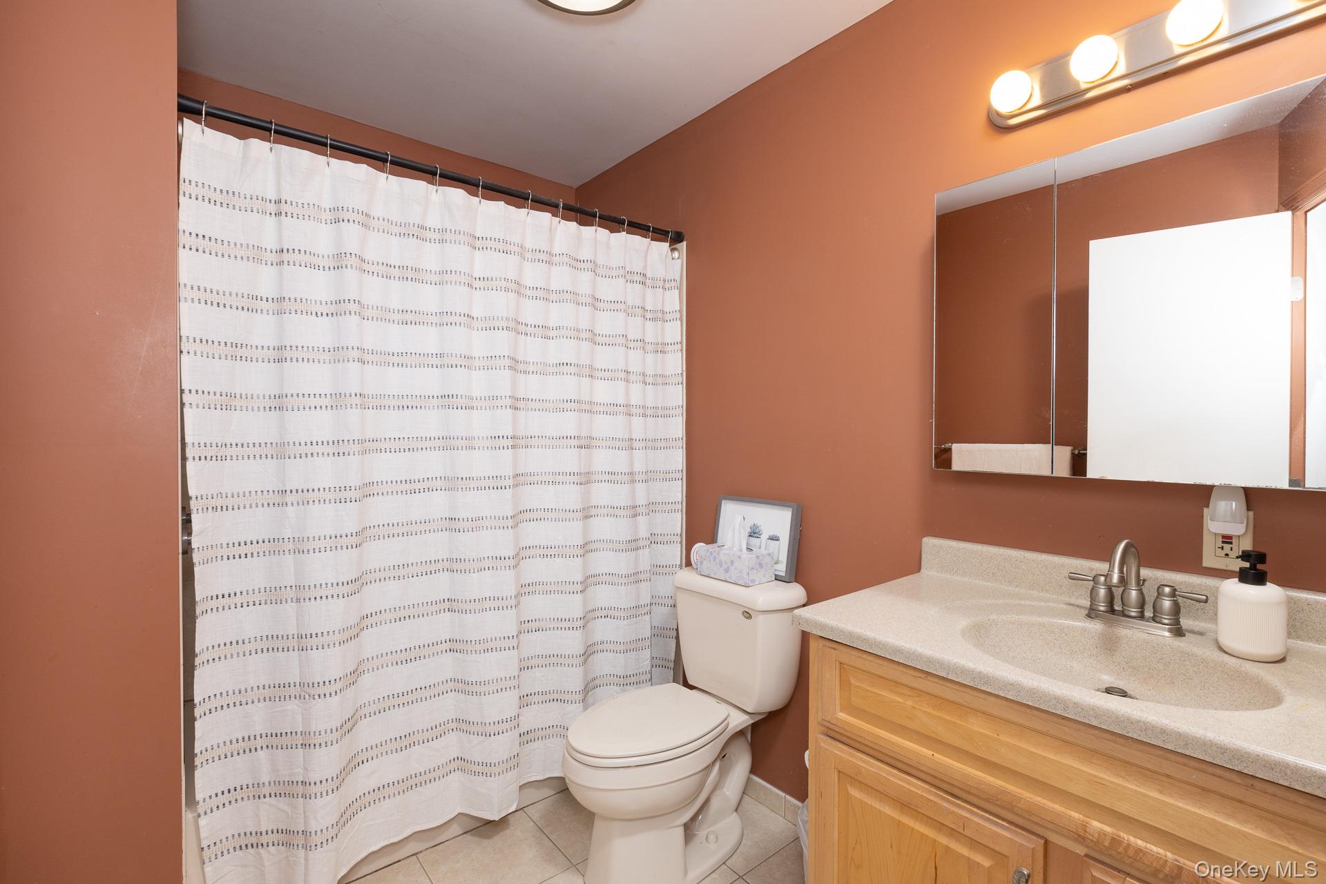 6 Talbot Lane Selden, NY 11784 - Photo 9 of 12 a bathroom with a sink a toilet and mirror
