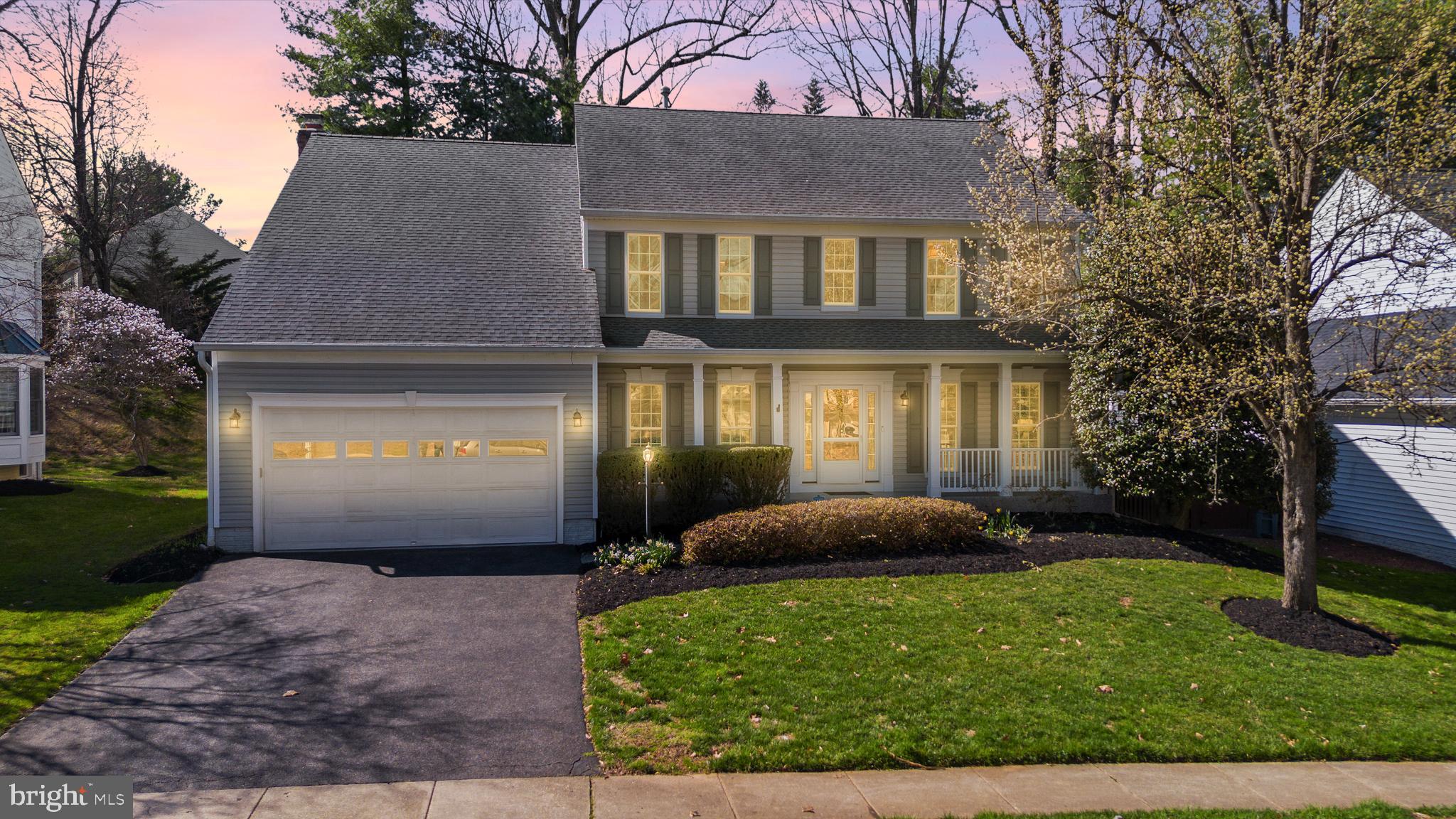 2803 Shadowridge Drive Olney, MD 20832 - Photo 53 of 55 a front view of a house with garden