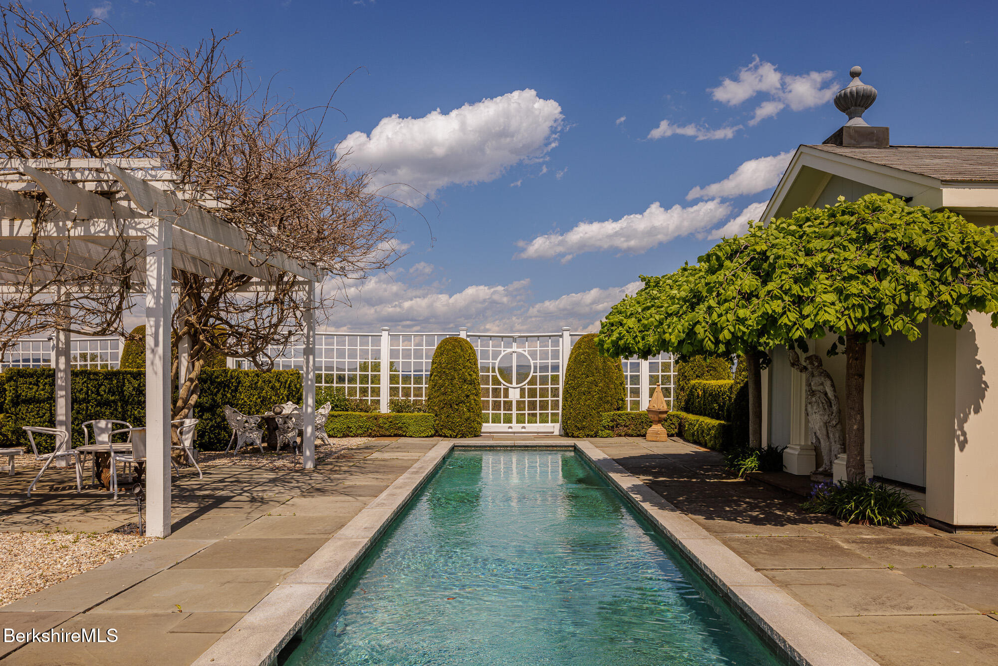 25 Baldwin Hill Road South Egremont, MA 01230 - Photo 29 of 39 Lap Pool with Pergola