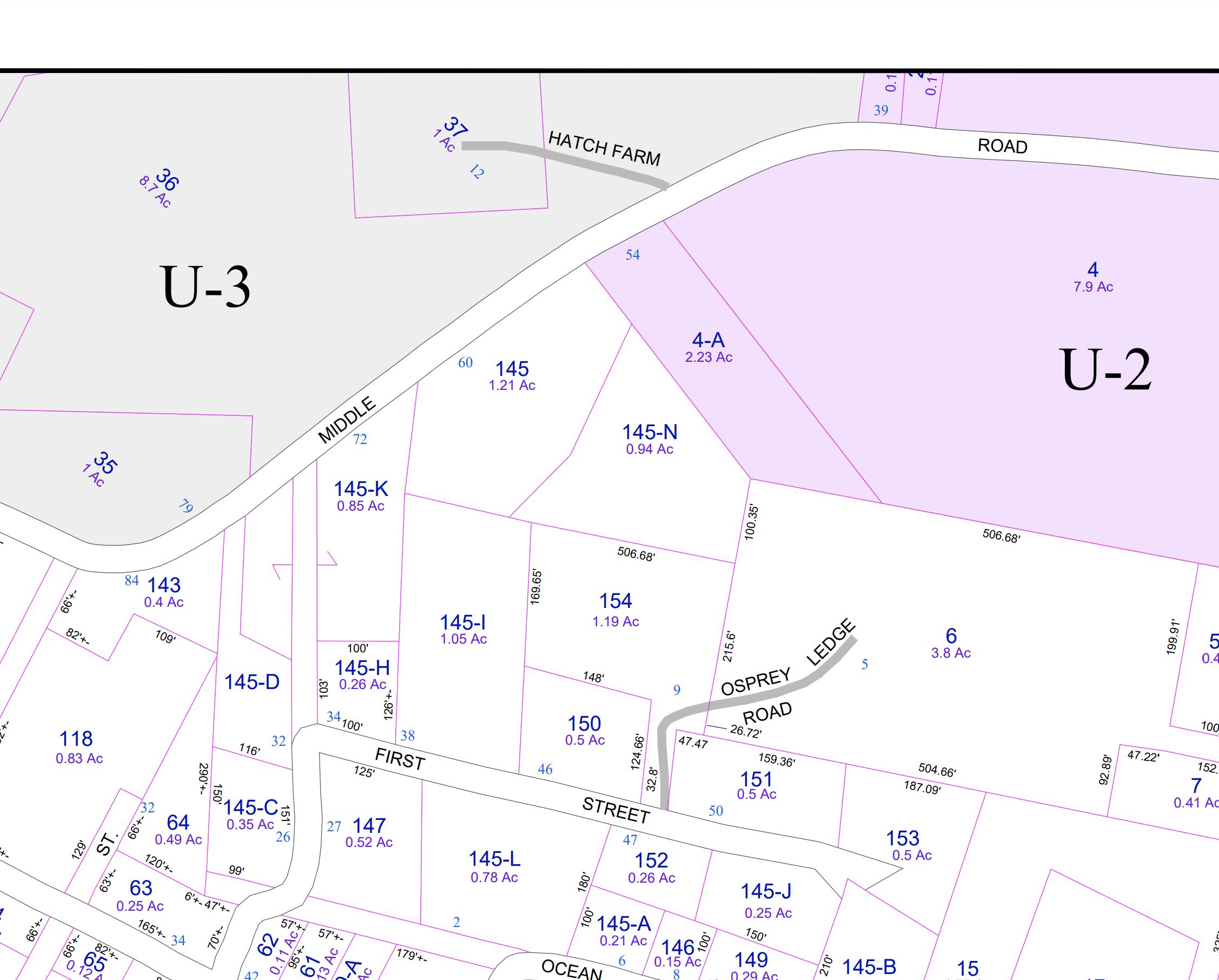 0 Middle Road East Boothbay, ME 04544 - Photo 9 of 10 0 Middle Rd Boothbay - Tax Map Zoom