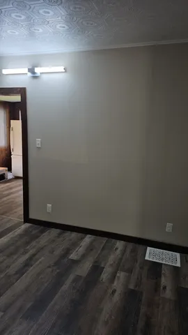 a view of an entryway of a house