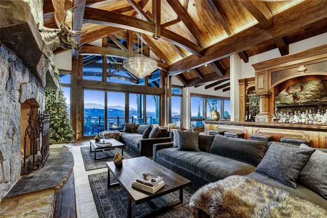 a terrace view with seating space