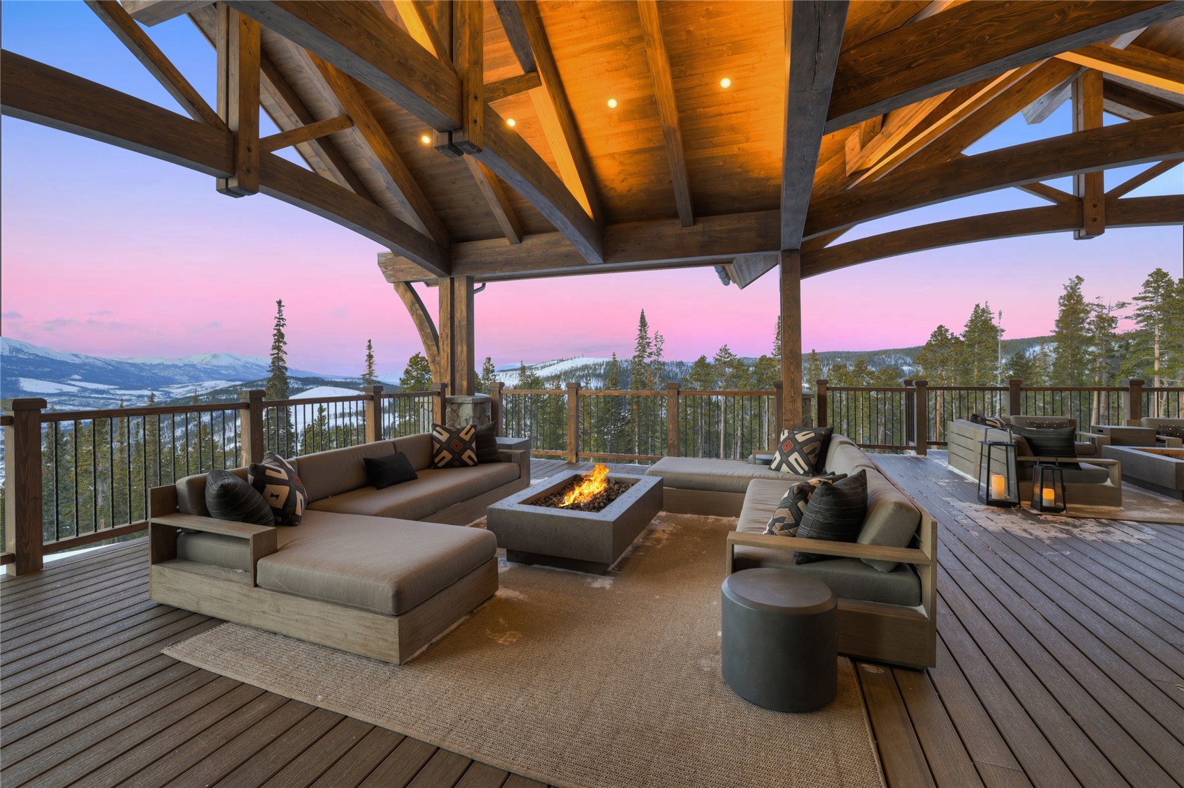 250 Sallie Barber Road Breckenridge, CO 80424 - Photo 21 of 50 a outdoor living space with patio furniture and a potted plant