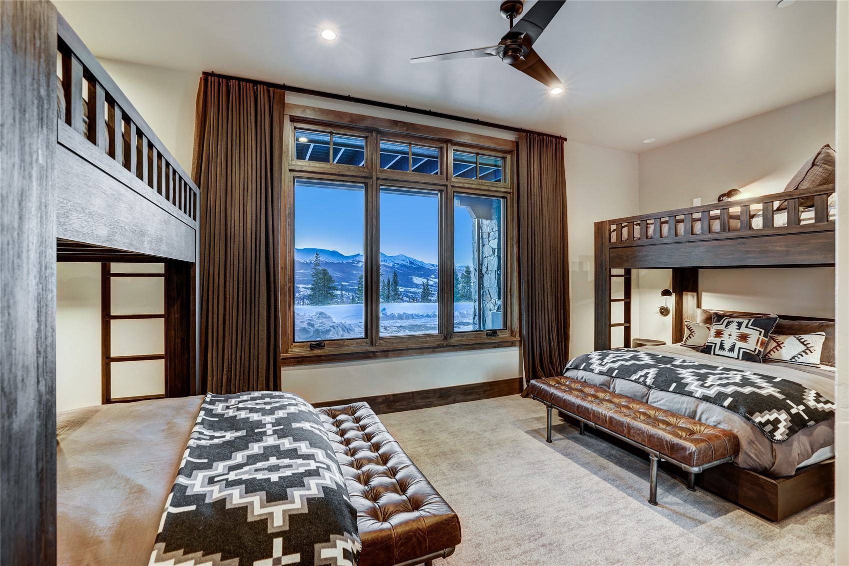 250 Sallie Barber Road Breckenridge, CO 80424 - Photo 42 of 50 a bedroom with a bed and a window