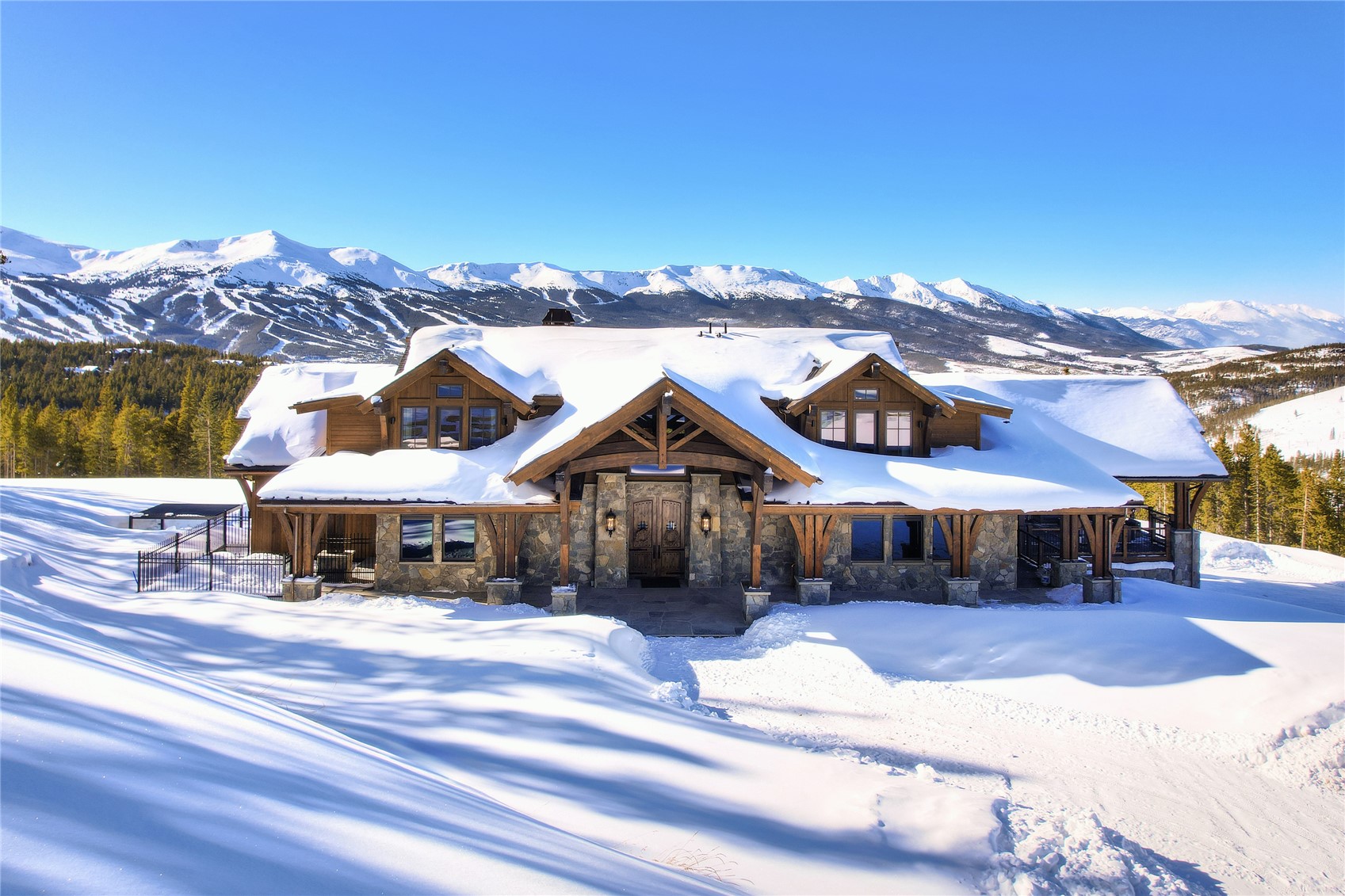 250 Sallie Barber Road Breckenridge, CO 80424 - Photo 44 of 50 a view of a house with a patio