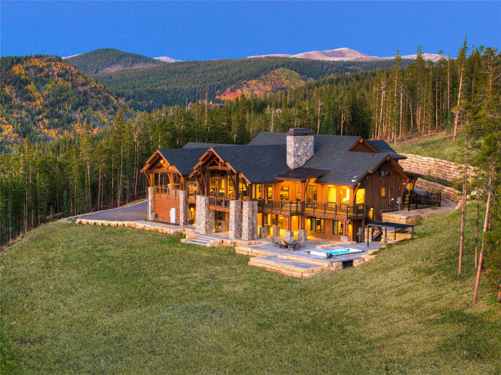 250 Sallie Barber Road Breckenridge, CO 80424 - Photo 50 of 50 a view of a house with a yard and sitting area