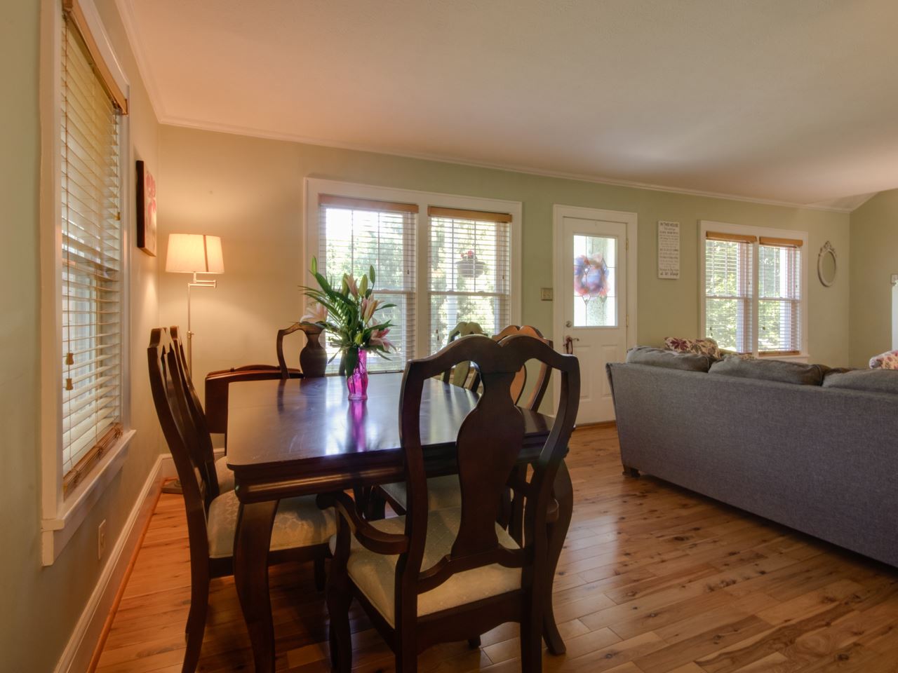 2585 Spaders Church Road Harrisonburg, VA 22801 - Photo 18 of 35 a view of a dining room with furniture window and outside view