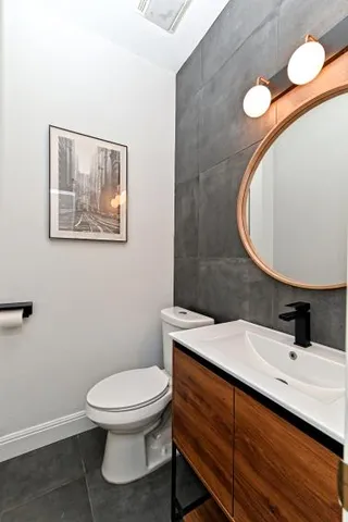 a view of a yard with a trees