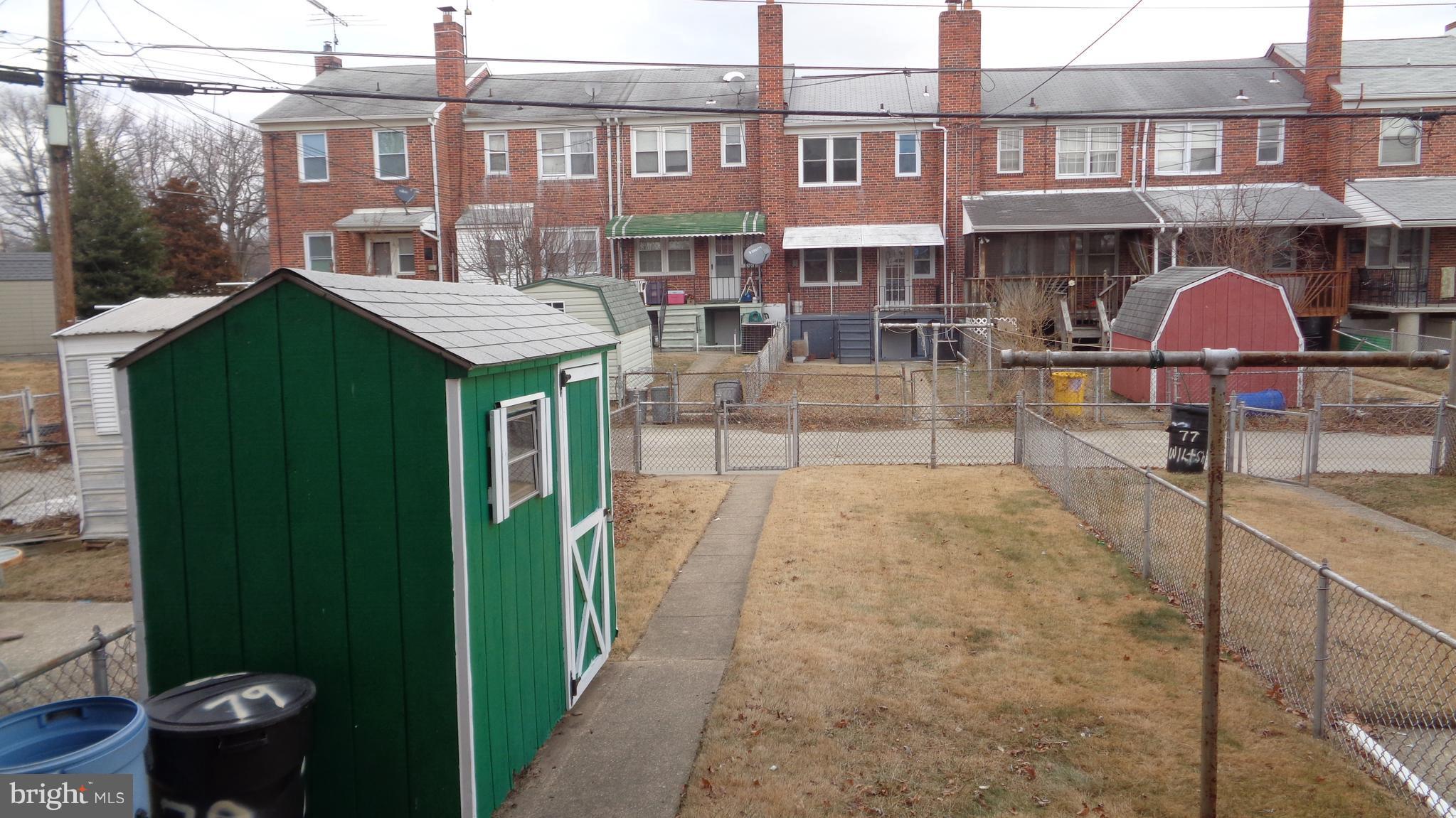 79 Wiltshire Road Baltimore, MD 21221 - Photo 20 of 23 Exterior (Rear)
