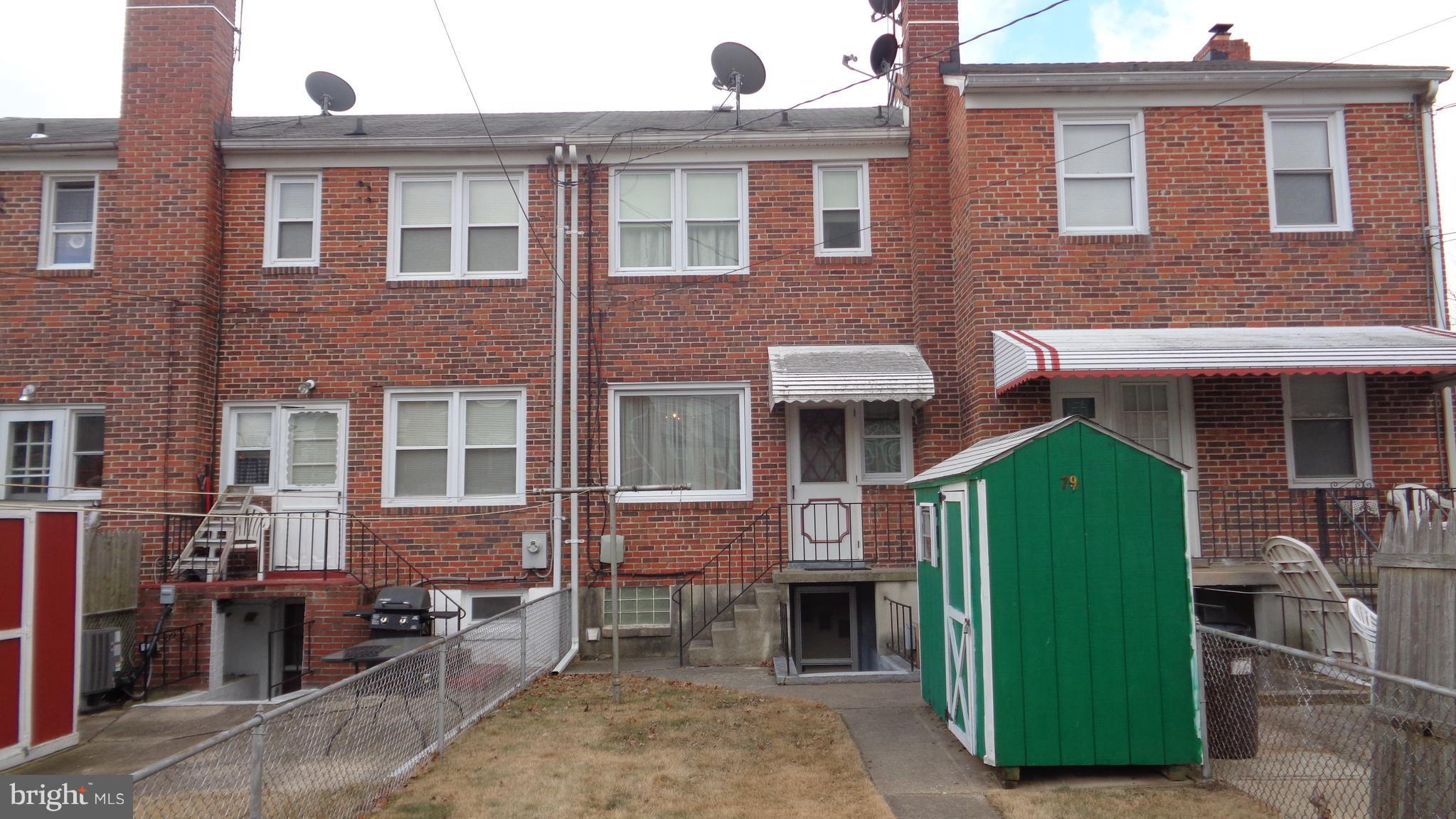 79 Wiltshire Road Baltimore, MD 21221 - Photo 21 of 23 Exterior (Rear)