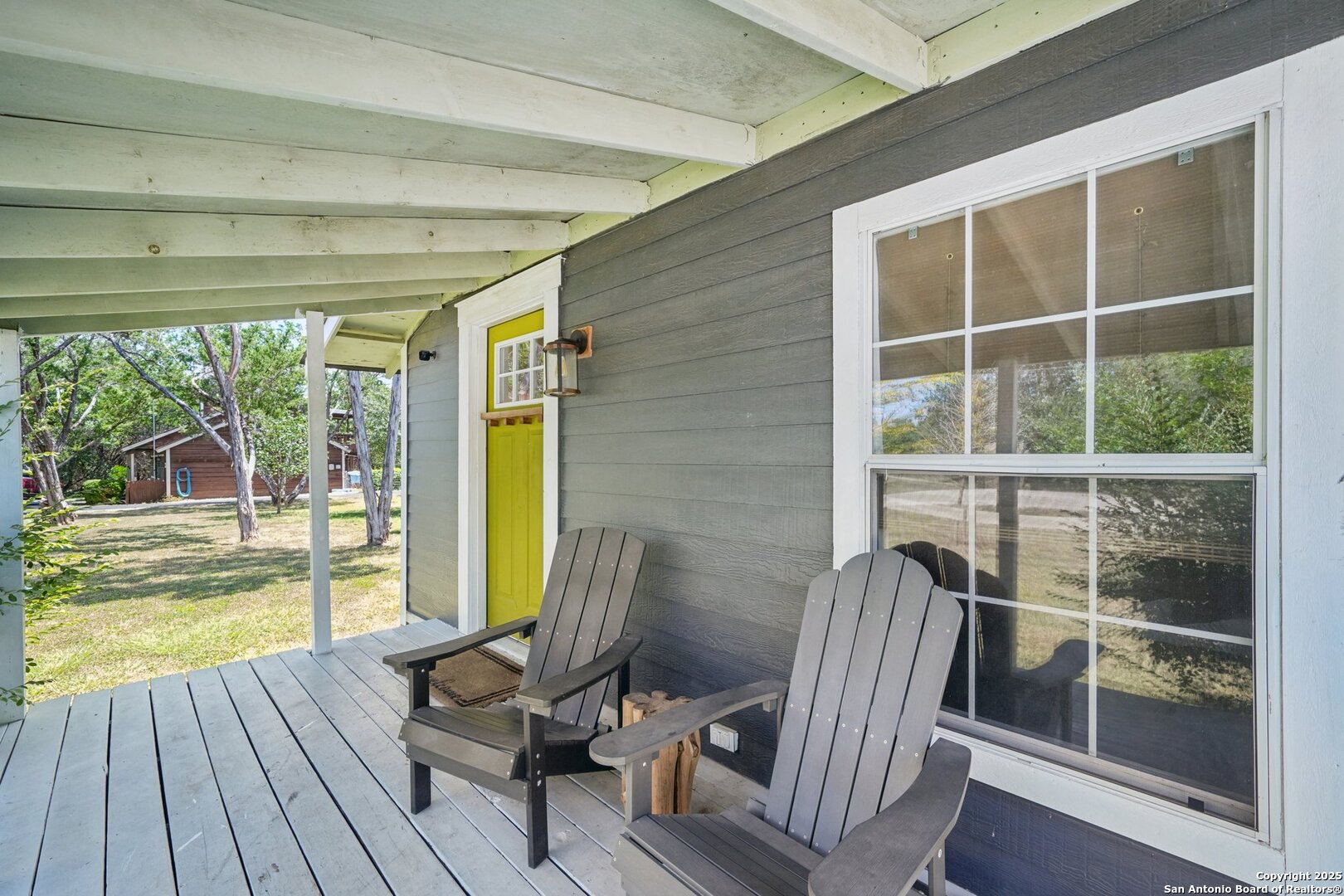 1038 Plateau Ridge New Braunfels, TX 78132 - Photo 3 of 18 a view of a room with furniture and a window