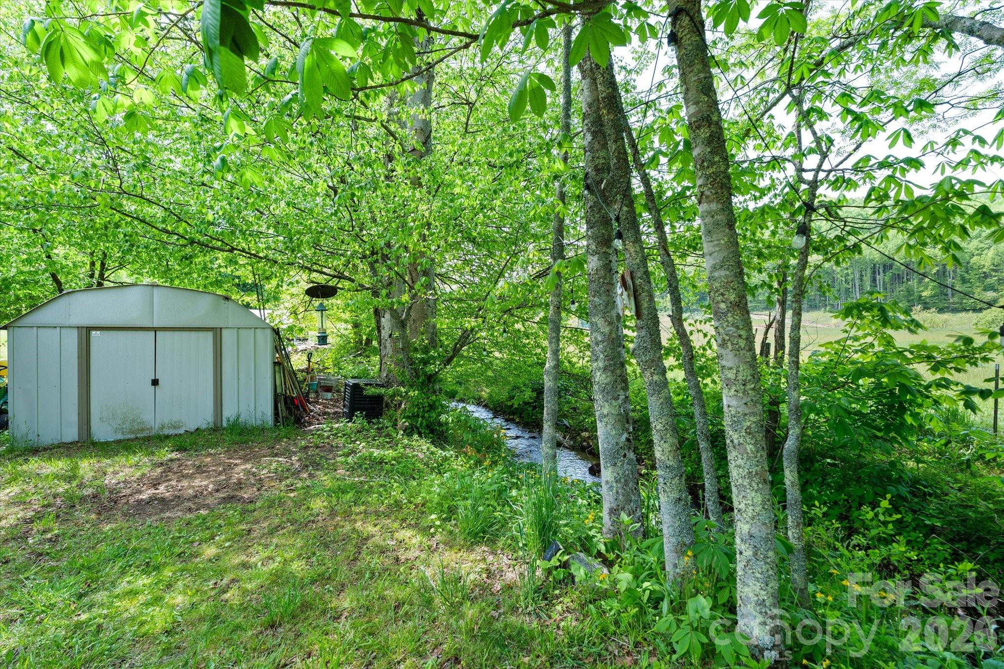 72 Amos Creek Road Marshall, NC 28753 - Photo 25 of 28 a view of a back yard