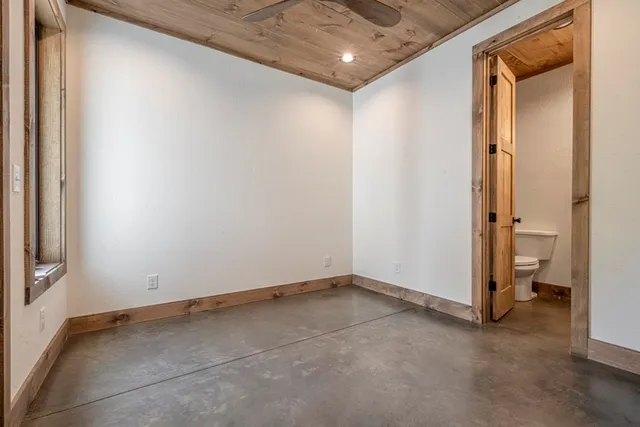 a view of a room with closet and racks