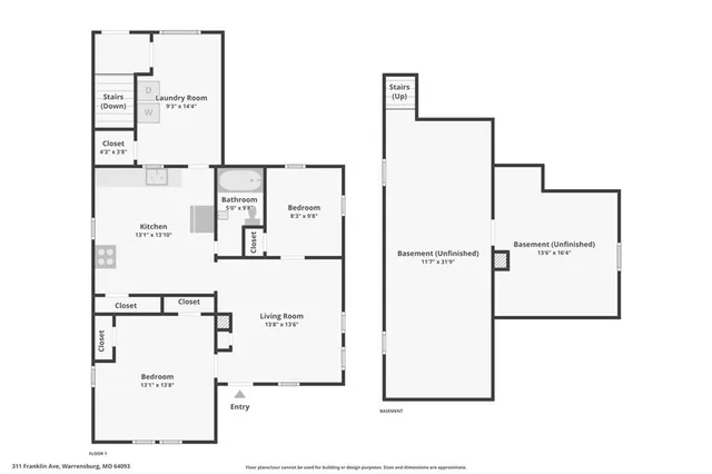 $165,000 | 311 Franklin Street, Warrensburg, MO 64093