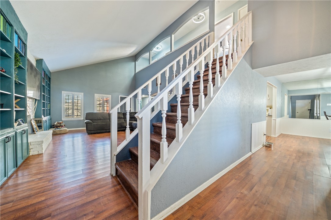 2217 Post Oak Drive Portland, TX 78374 - Photo 7 of 39 a view of entryway and hall with wooden floor