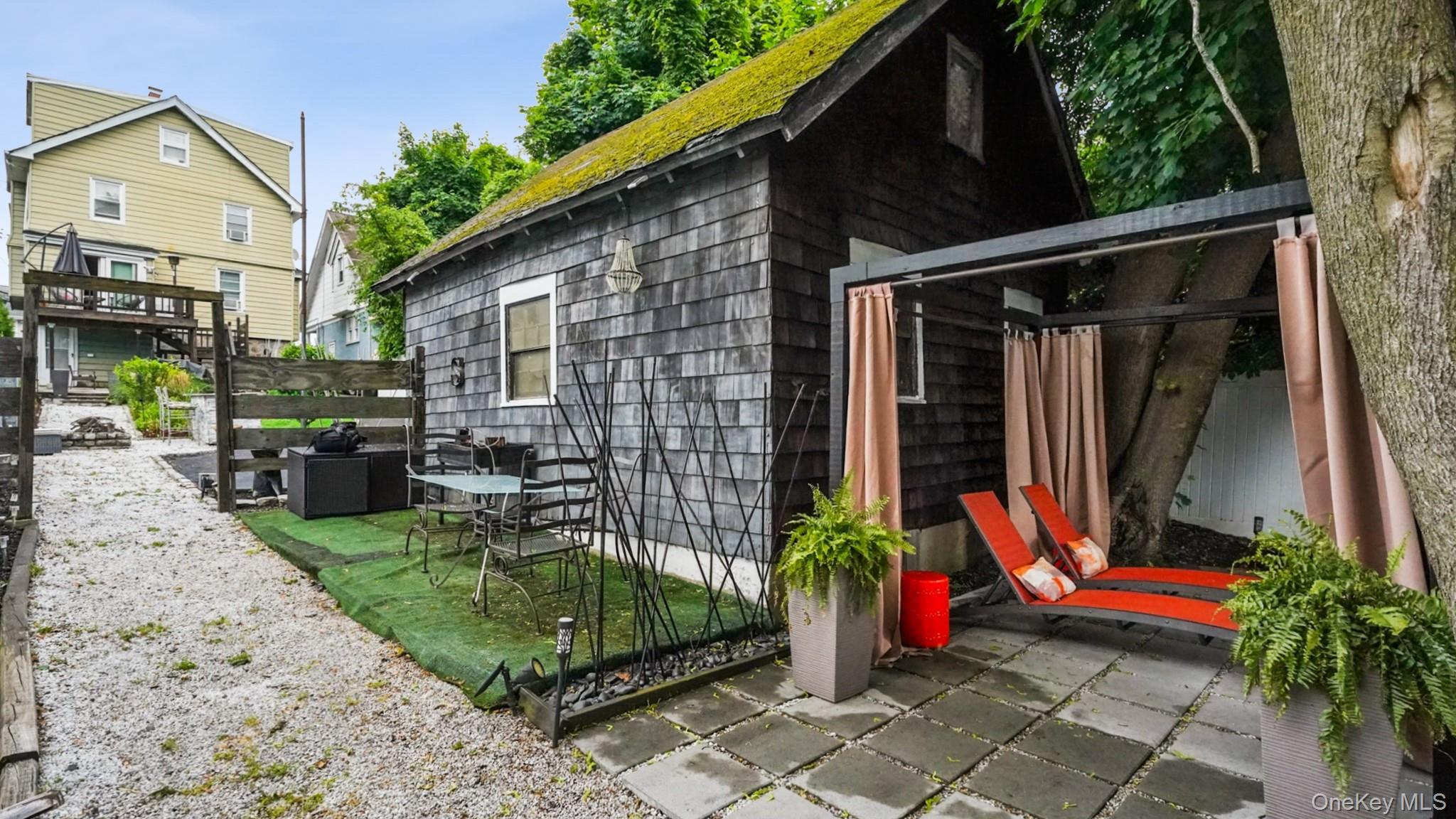 22 Mt Joy Place New Rochelle, NY 10801 - Photo 37 of 38 Smores Station next to detached garage!