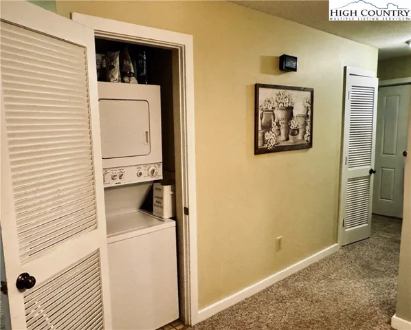 a view of a storage & utility room