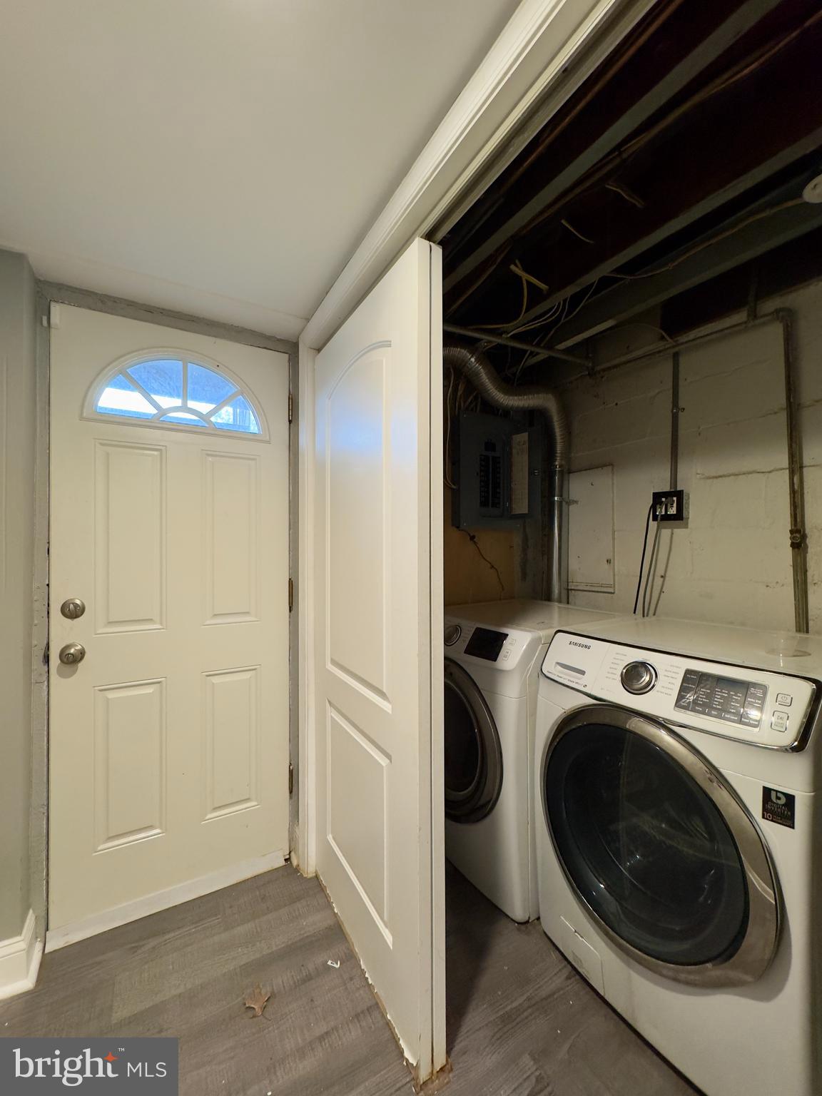 820 Bradhurst Road Baltimore, MD 21212 - Photo 19 of 20 a view of storage and utility room with washer and dryer