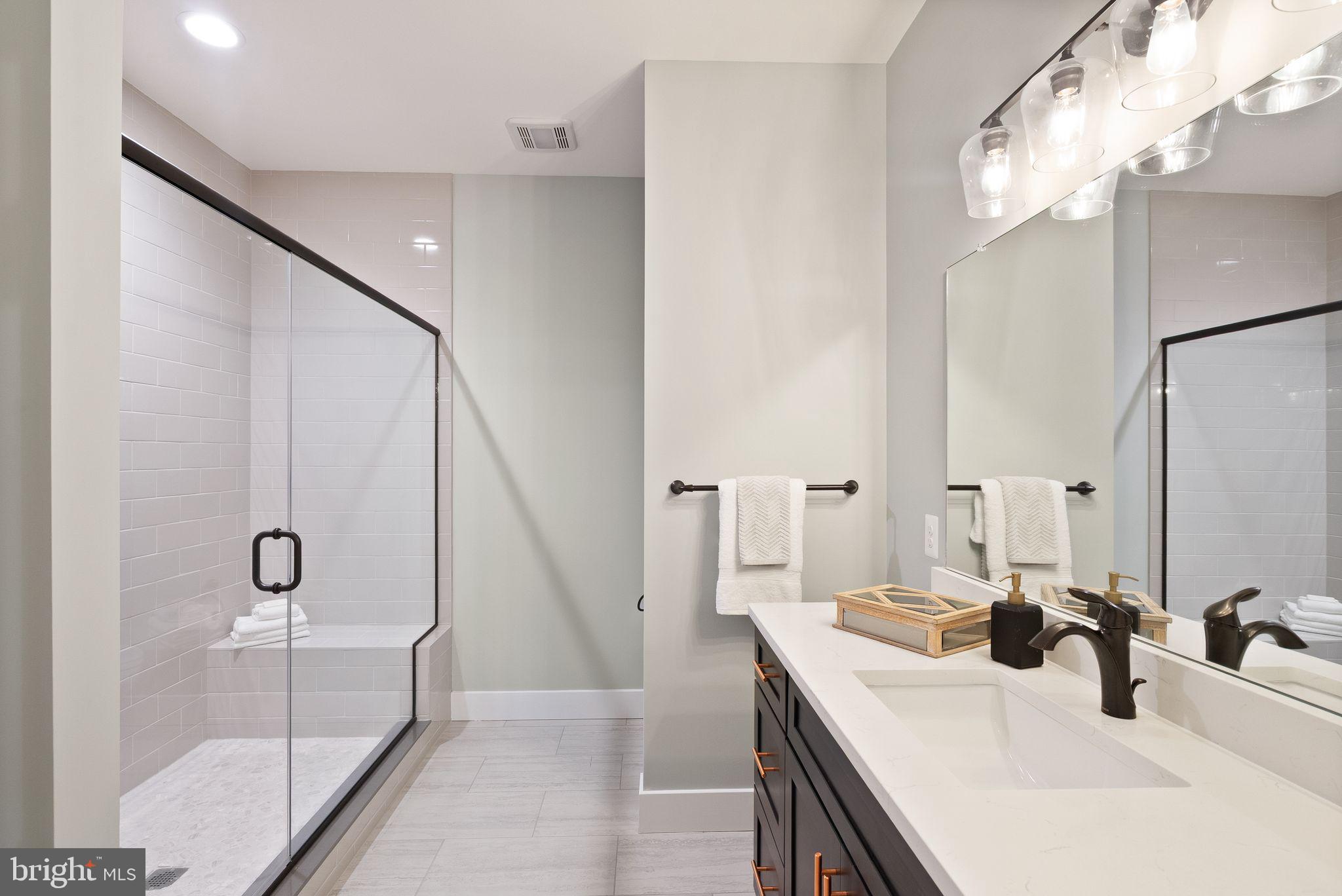 17819 Yatton Road Round Hill, VA 20141 - Photo 56 of 92 Ensuite Upper Bath Walkin Shower