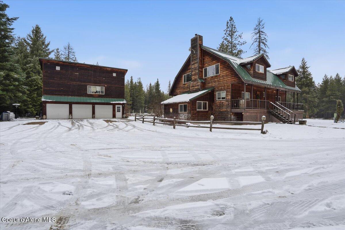 2495 Hoo Doo Loop Oldtown, ID 83822 - Photo 50 of 77 10-Front of home and Garage