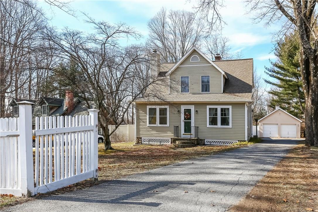 Welcome to this wonderful expanded and updated Vintage Charmer at 370 Rte. 22 in Goldens Bridge.  This house is on an acre of level property with a detached two-car garage and long driveway that fits many cars.