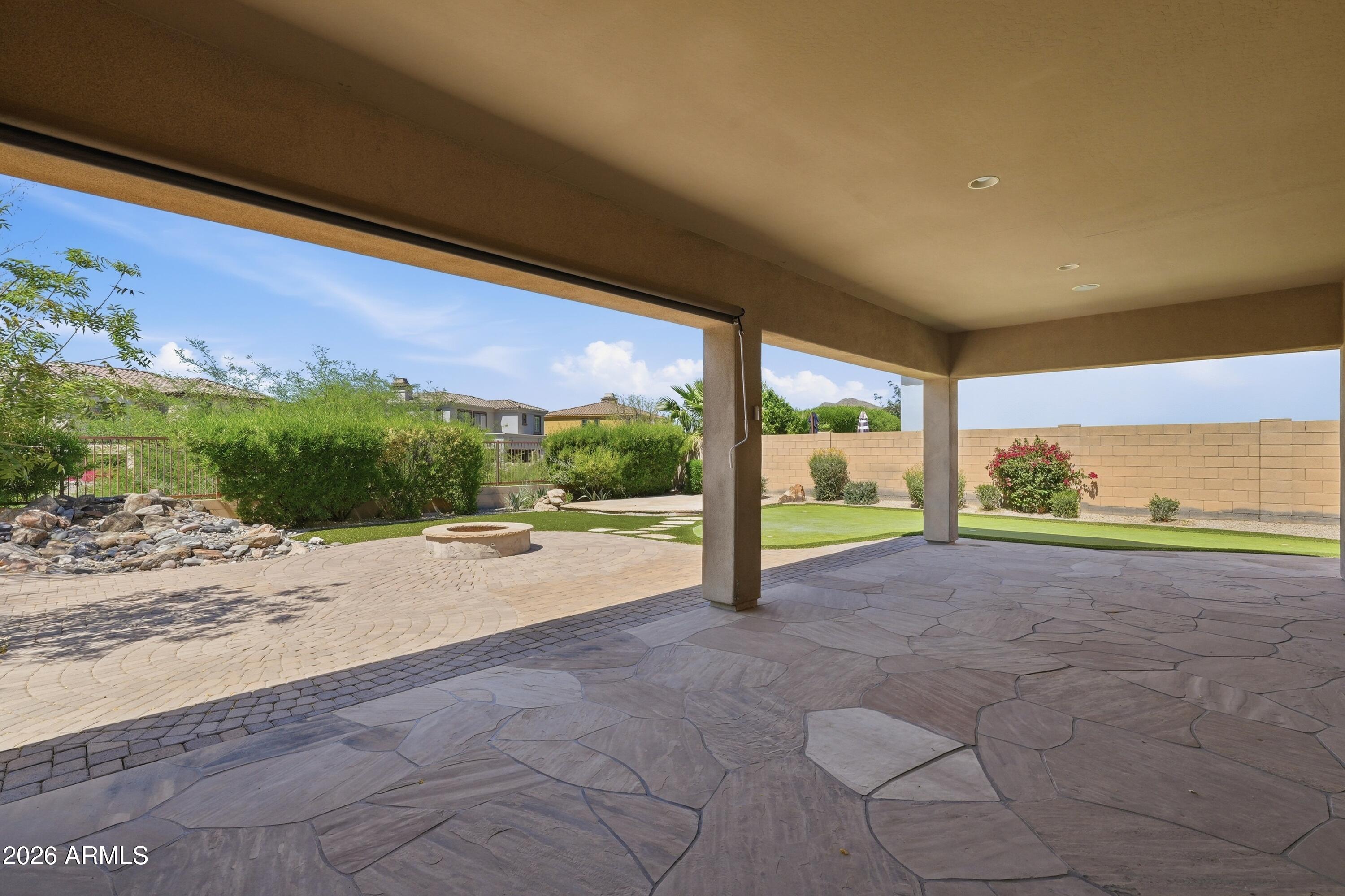10018 East Ridgerunner Place Scottsdale, AZ 85255 - Photo 25 of 34 Large Covered Patio