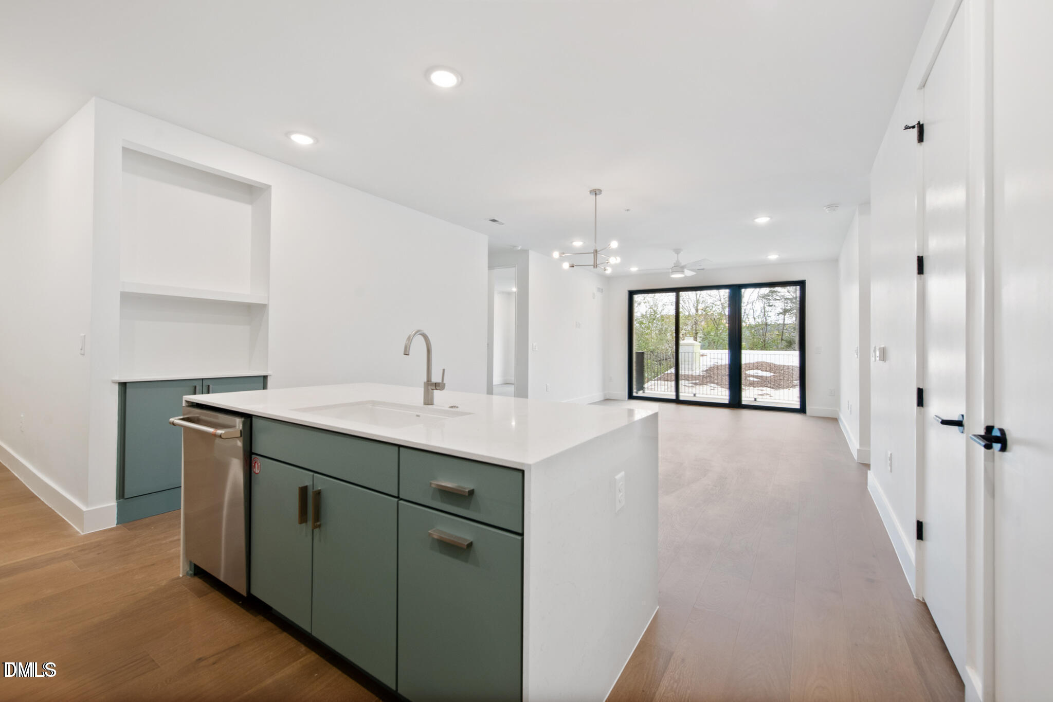 29 Enterprise Street, Unit 109 Raleigh, NC 27607 - Photo 7 of 18 a view of a kitchen sink and a window