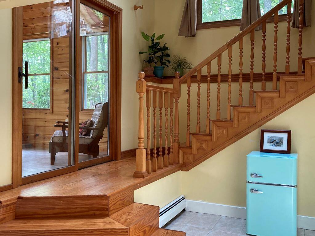 66 Old Falls Pond Road Alfred, ME 04002 - Photo 28 of 39 Lower Level stairs