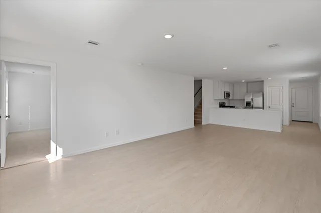 a view of empty room