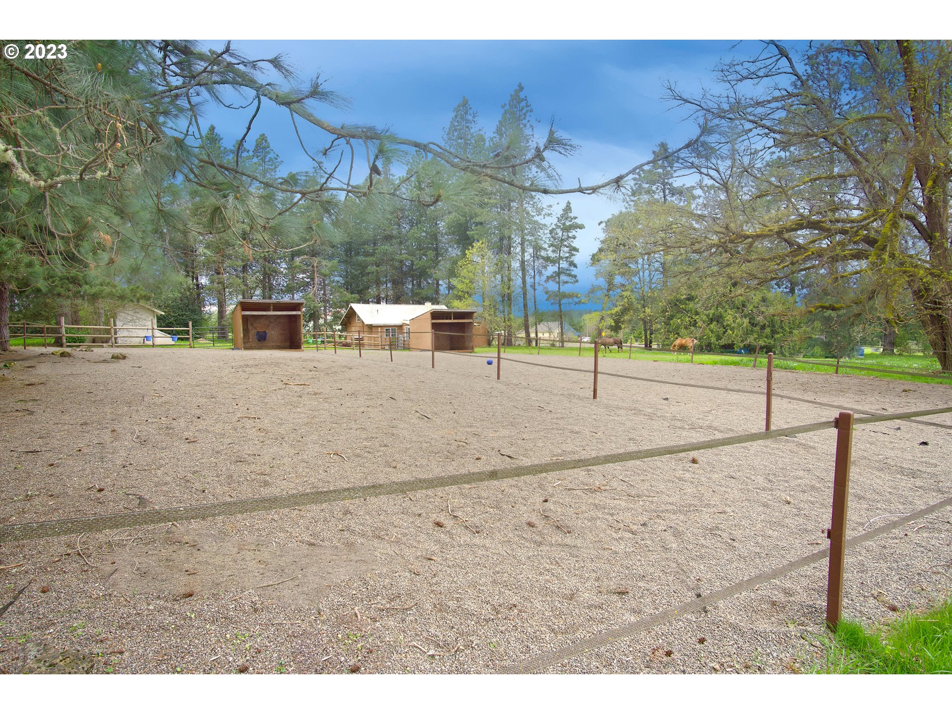 18950 South Ridge Road Oregon City, OR 97045 - Photo 23 of 27 a view of a yard