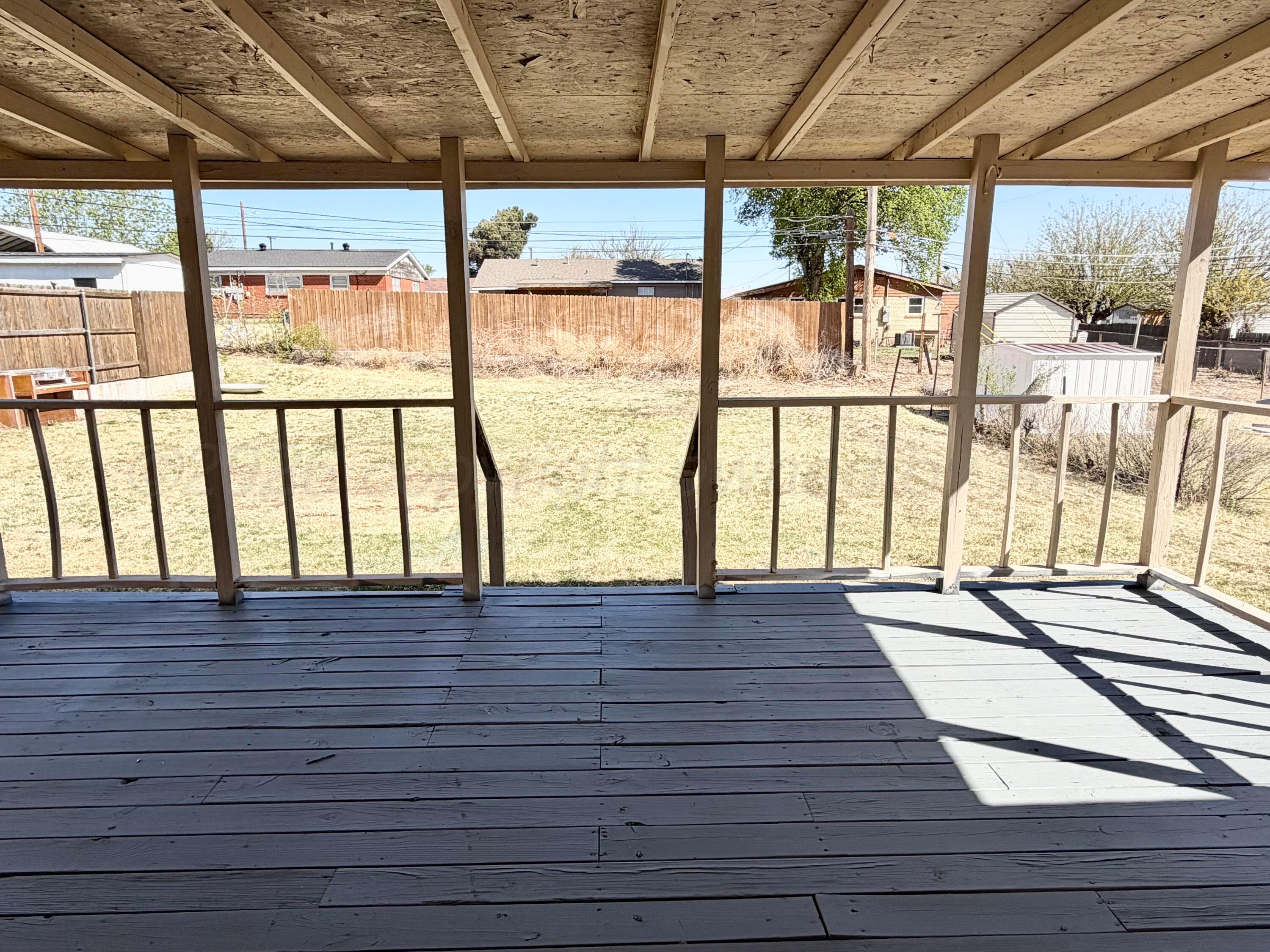 104 Warwick Street Borger, TX 79007 - Photo 26 of 28 a view of wooden floor with windows