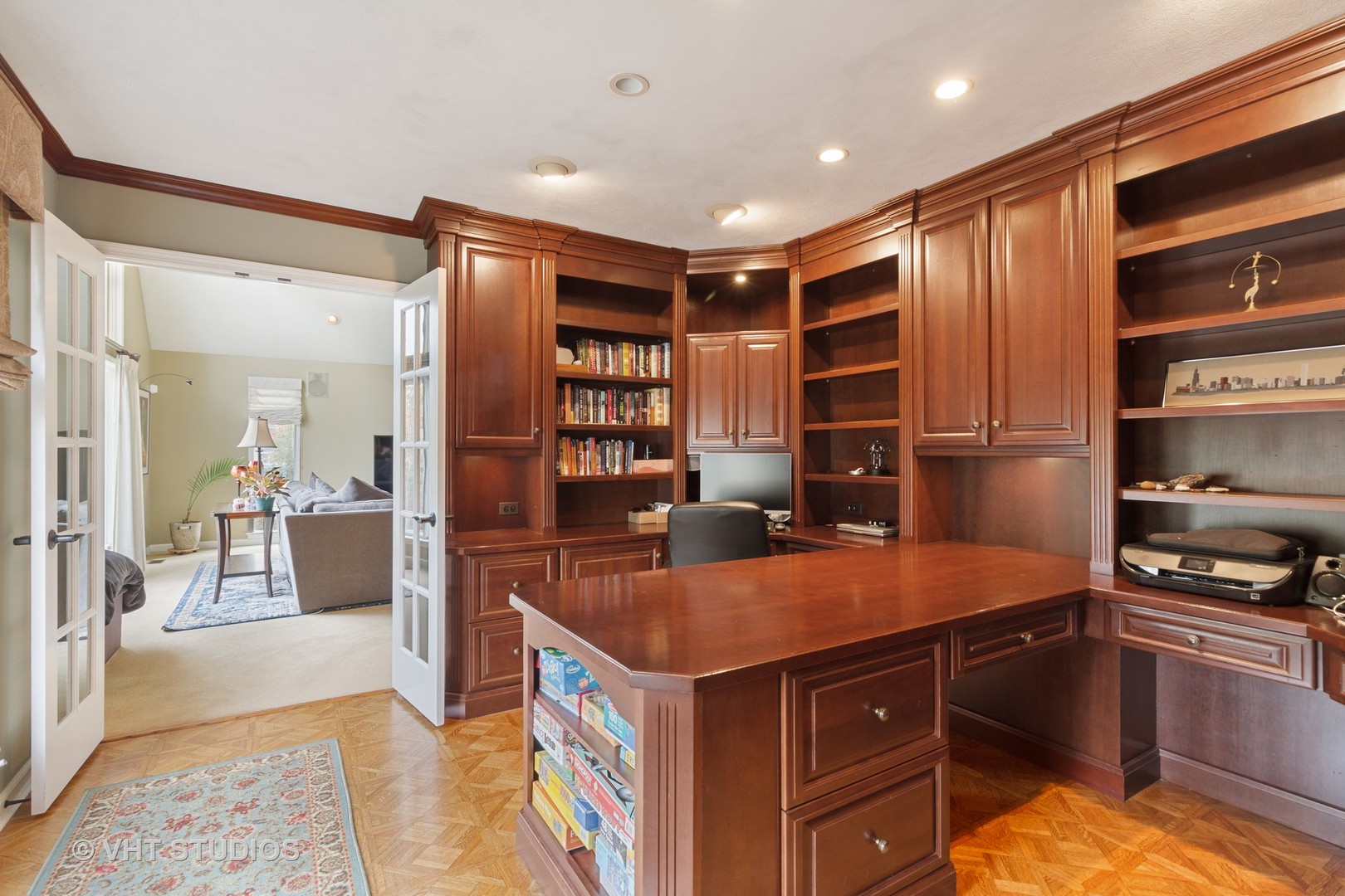 985 Chapel Court North Glen Ellyn, IL 60137 - Photo 13 of 39 a kitchen with a refrigerator and a stove top oven