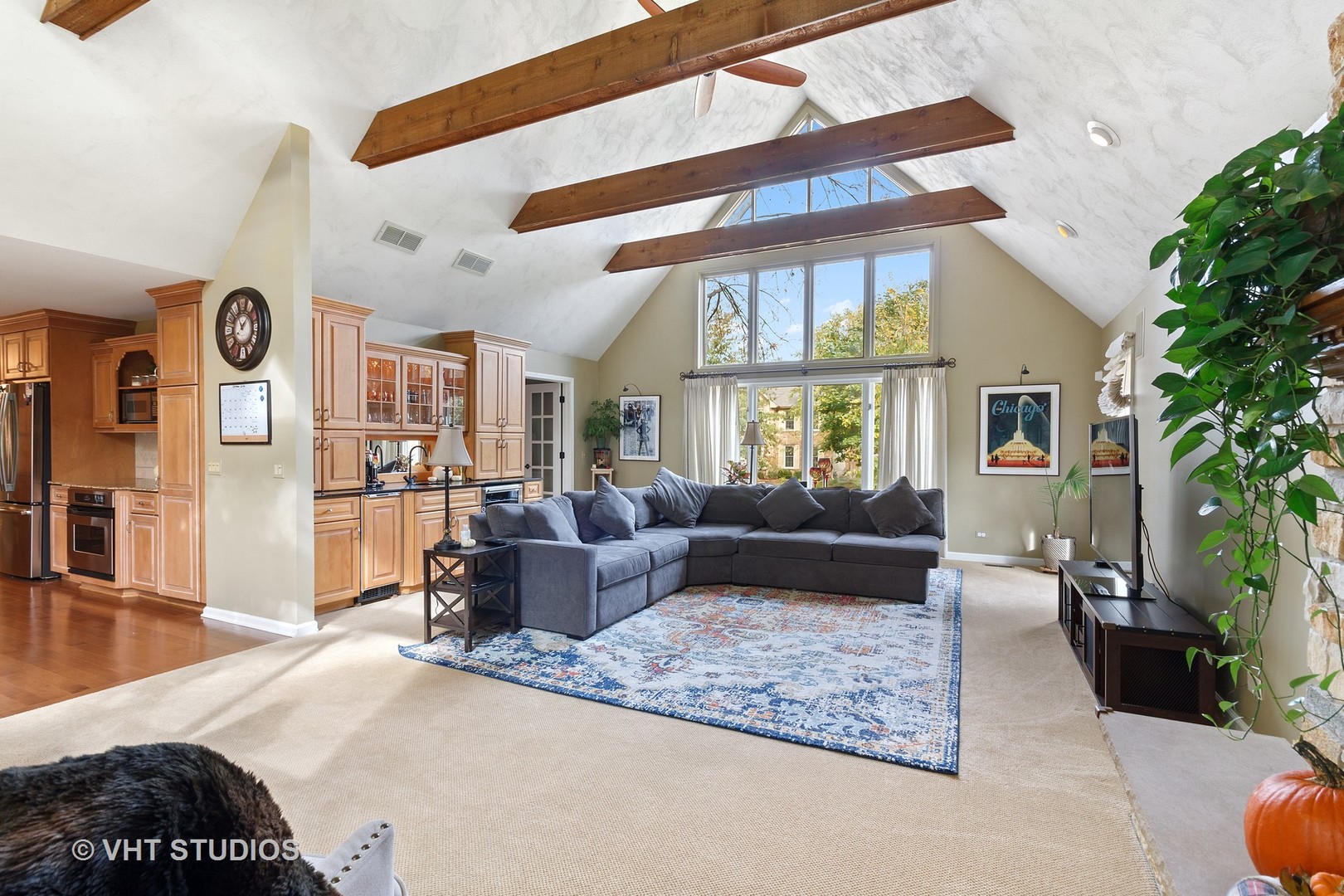 985 Chapel Court North Glen Ellyn, IL 60137 - Photo 3 of 39 a living room with furniture and a potted plant