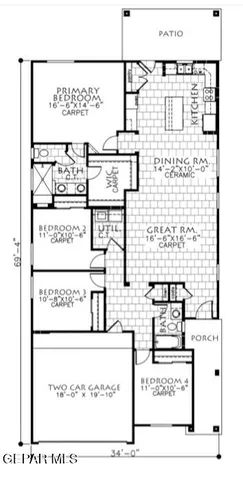 $304,950 | 901 Indigo Sky Street, El Paso, TX 79928