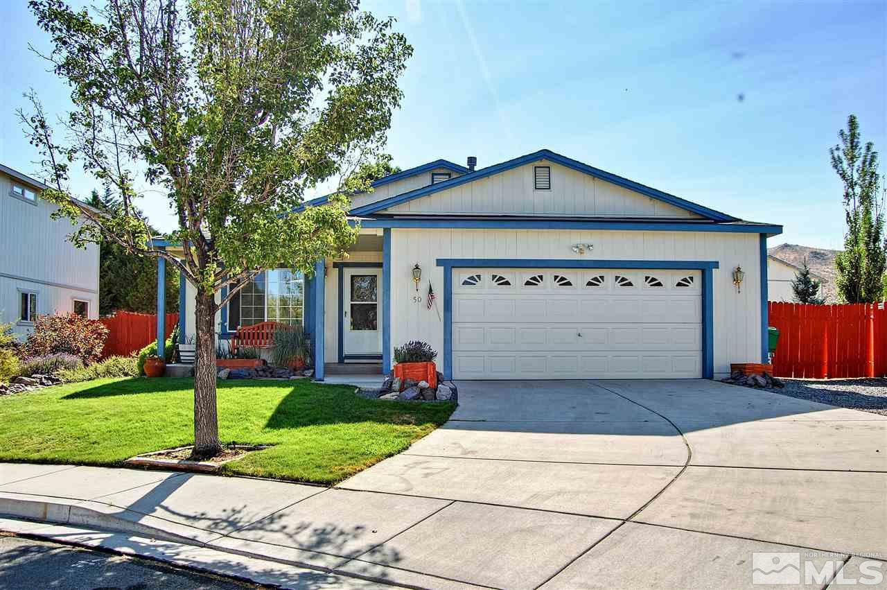 50 Lago Court Reno, NV 89508 - Photo 1 of 1 a view of a house with street next to a yard