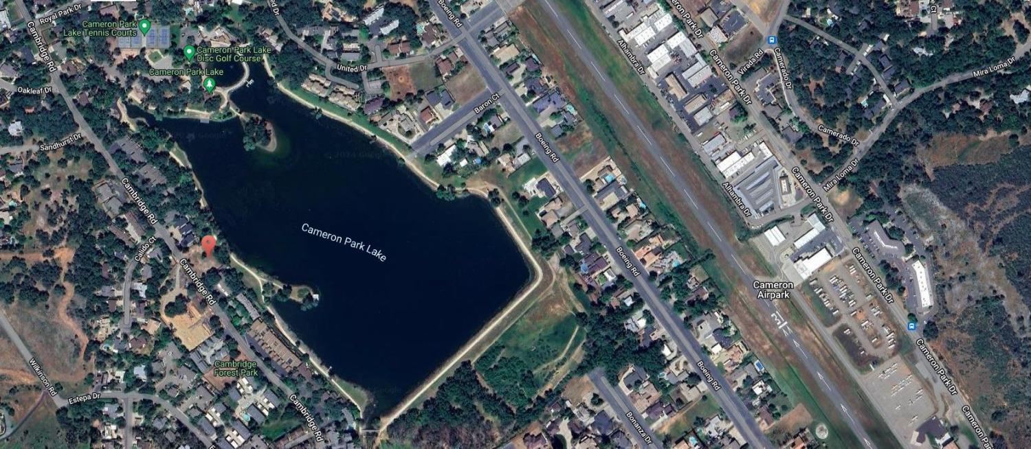 3053 Cambridge Road Cameron Park, CA 95682 - Photo 21 of 22 an aerial view of a house