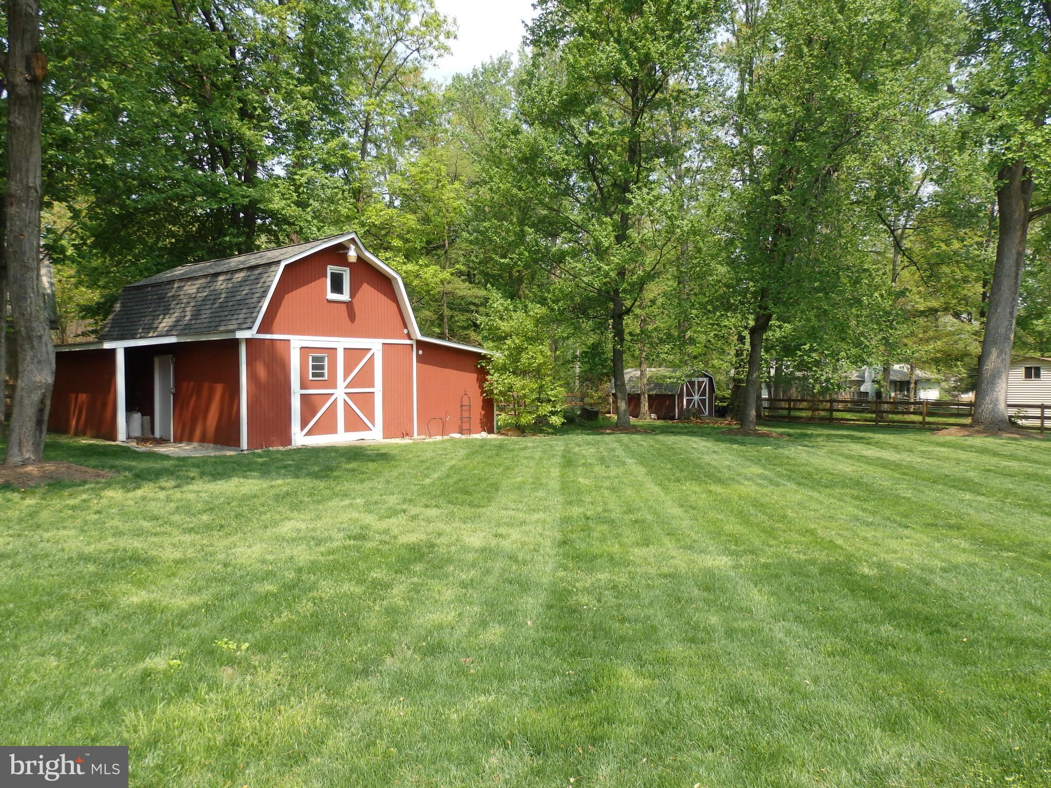 9212 Bethel Road Frederick, MD 21702 - Photo 23 of 30 View of back yard & large barn