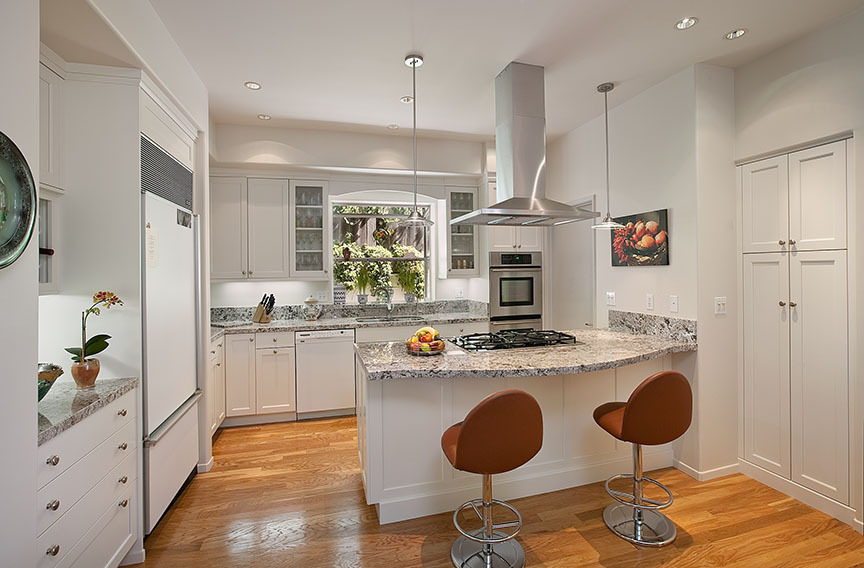 1172 Hill Road Santa Barbara, CA 93108 - Photo 6 of 10 a kitchen with stainless steel appliances granite countertop a stove a sink and a refrigerator