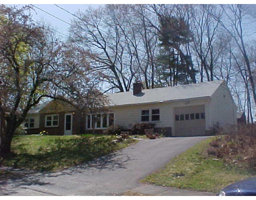 4 Westlake Road Natick, MA 01760 - Photo 2 of 3 a front view of a house with yard and green space