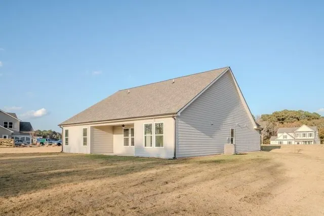 a view of a house with a outdoor space
