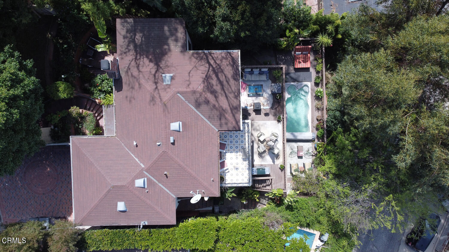 735 Prospect Drive Glendale, CA 91205 - Photo 47 of 49 an aerial view of residential houses with outdoor space and street view