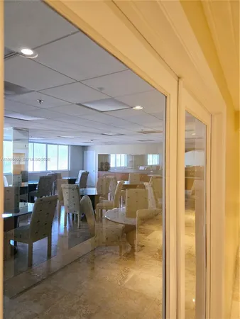 a very nice looking room with a large window