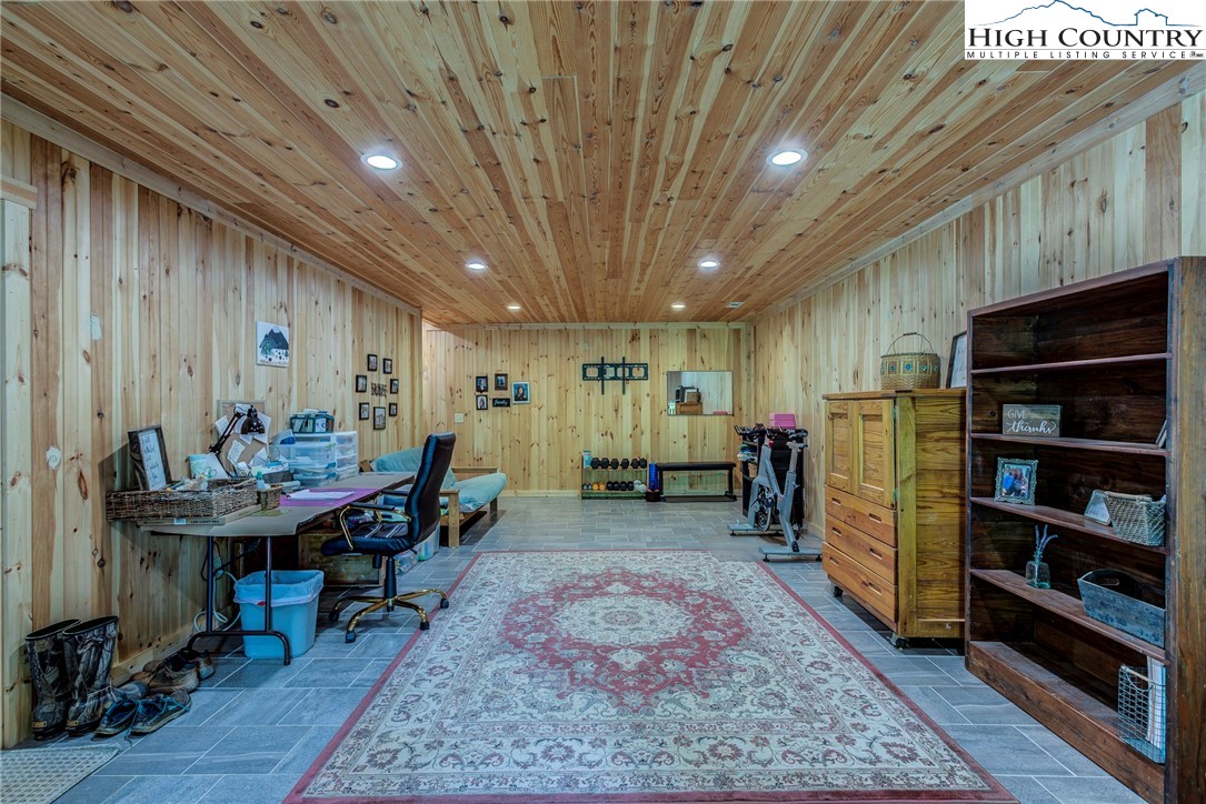 1210 Staghorn Road Purlear, NC 28665 - Photo 27 of 42 a view of a big room with furniture