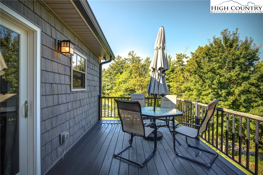1210 Staghorn Road Purlear, NC 28665 - Photo 7 of 42 a view of balcony deck and patio