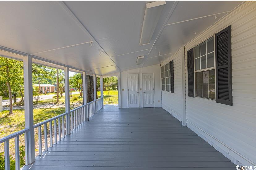 1030 Levi Street Manning, SC 29102 - Photo 3 of 31 View of wooden deck