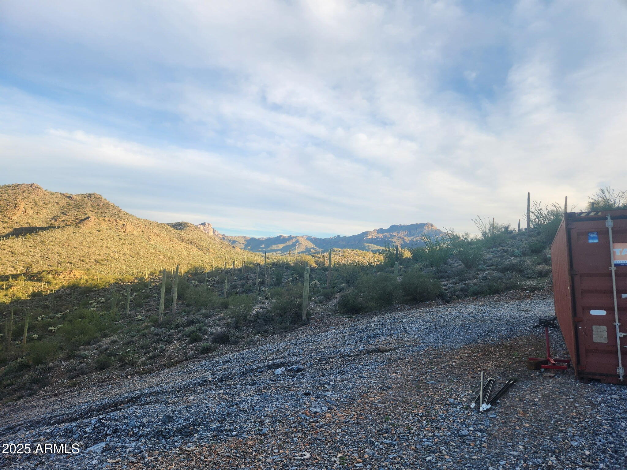 11-xx North Hardt Tank Road Gold Canyon, AZ 85118 - Photo 3 of 11 a view of a dry yard with mountains in the background