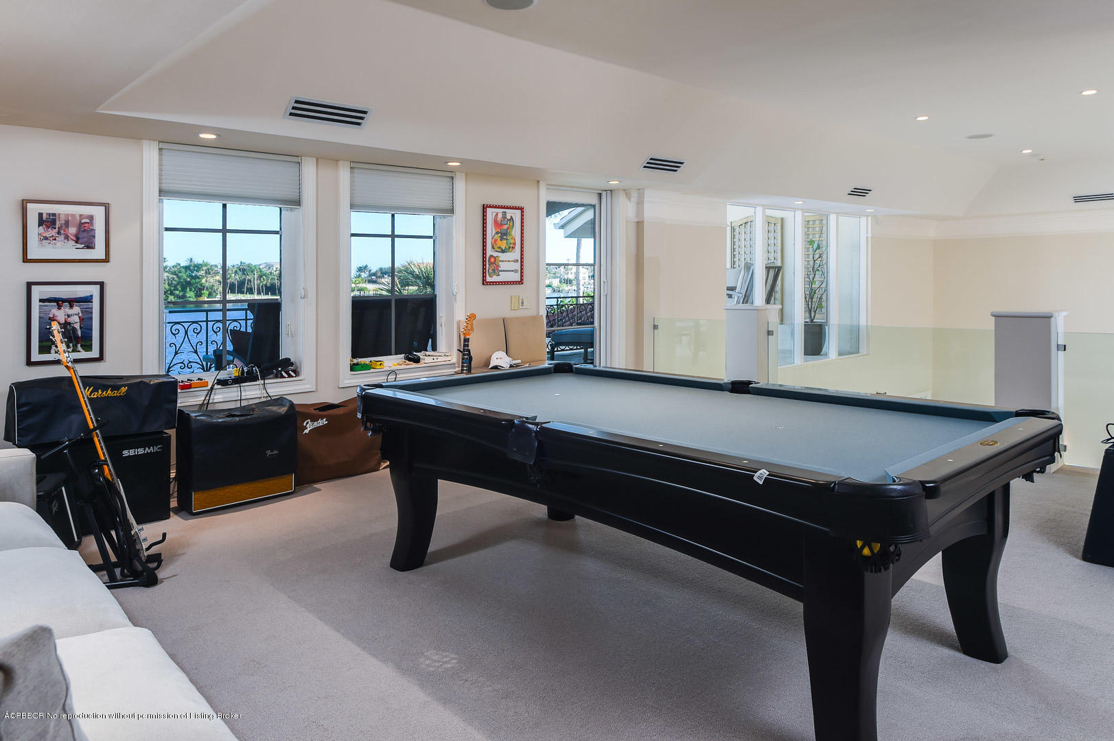 1620 Lands End Road Manalapan, FL 33462 - Photo 11 of 18 a room with furniture pool table and windows