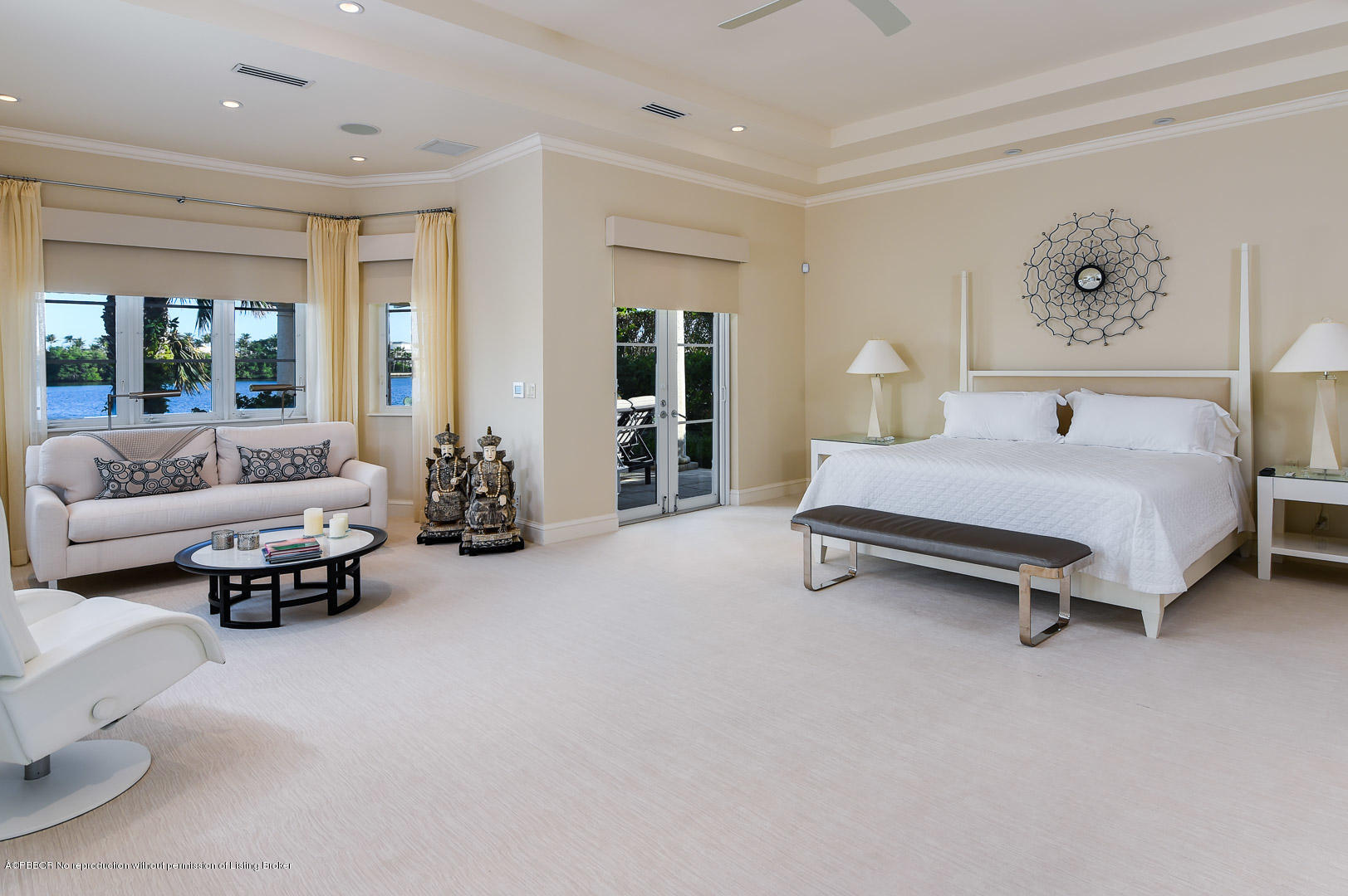 1620 Lands End Road Manalapan, FL 33462 - Photo 13 of 18 a bed room with a bed and a couch