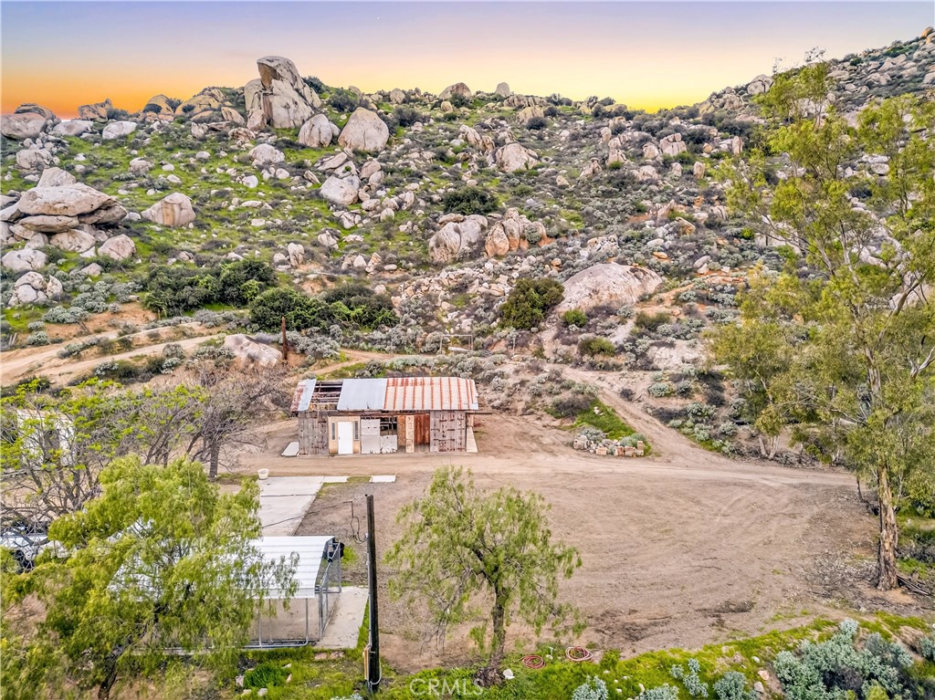 31300 Ruth Lane Homeland, CA 92548 - Photo 18 of 71 an aerial view of a house with a yard